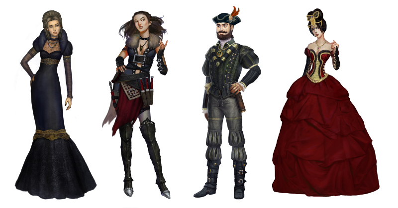 Illustration for article titled The Regal Video Game Art of Nadia Mogilev